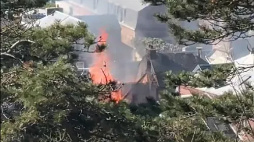Etretat : explosion et effondrement d'un bâtiment