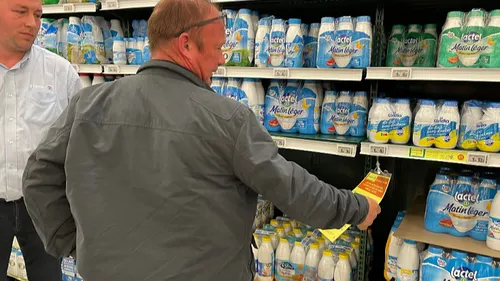 Inflation sur le lait : "En dessous d'un euro le litre, on ne gagne...