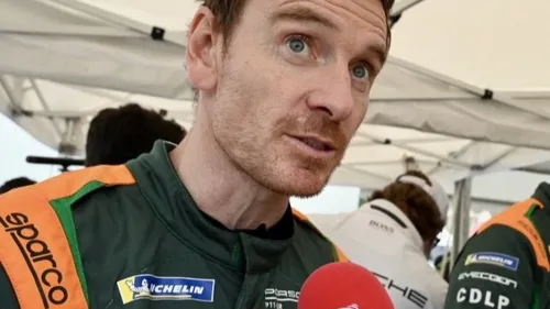 24 Heures : arrivé au Mans, l’acteur Michael Fassbender se confie