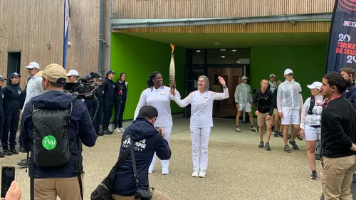 La Flamme Olympique est passée en Mayenne