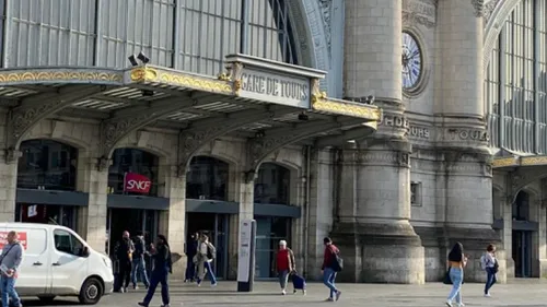 Incendie en gare de Tours : des perturbations jusque mi-avril