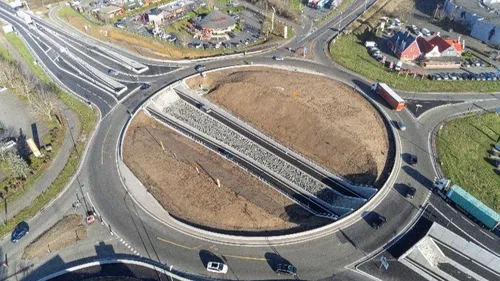 Giratoire de l’Océane : l’ultime phase des travaux