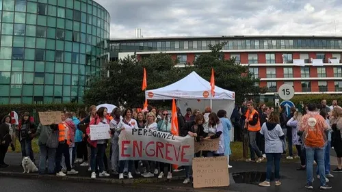 A Blois, une grève à la polyclinique bien suivie