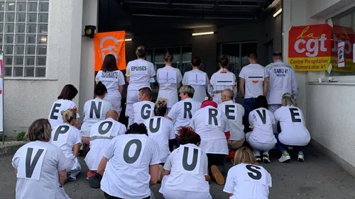 Grève aux urgences de Romorantin-Lanthenay : "des soignants à bout...