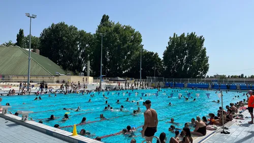 Canicule : à Rouen, les bassins font le plein