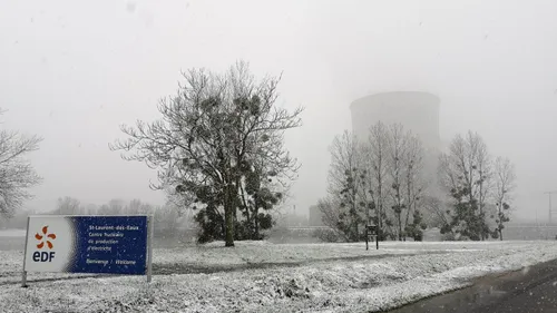 Le réacteur n°2 de la centrale de Saint-Laurent à l’arrêt à partir...