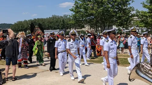 Armada : le footing des marins annulé en raison d'un pic de pollution