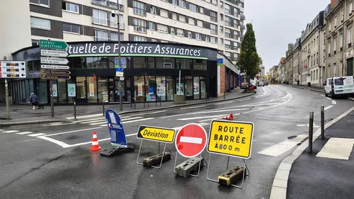 Le Mans : la rue Gougeard coupée, pour combien de temps ?