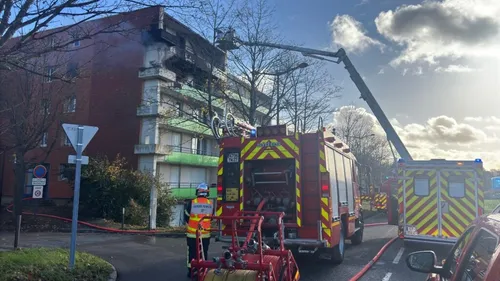 A Louviers, une femme se jette du 4e étage pour échapper à un incendie