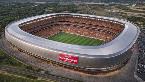 Le Mans FC : un stade de 50 000 places... et des supporters venus...