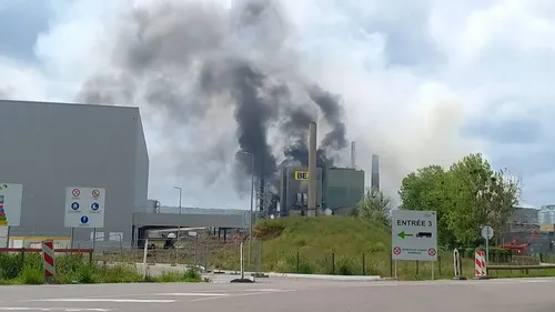 A Alizay, d'importants moyens mobilisés pour un incendie dans...