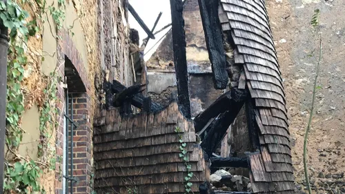 Nogent-le-Rotrou : le feu détruit des bâtisses historiques rue de...