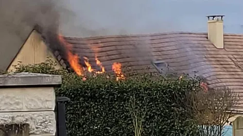 Préval : le feu, encore, au 4 chemin du Moulin
