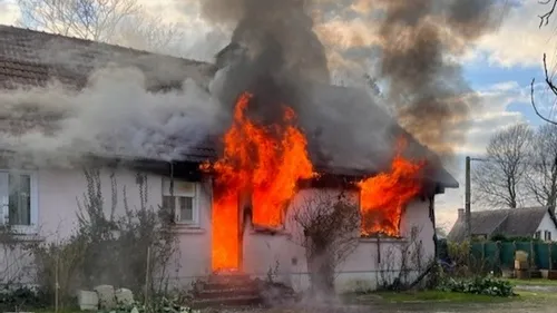 En Seine-Maritime, la maison s'embrase