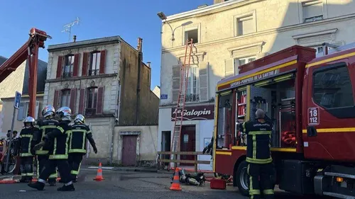 Le Mans : le feu est parti de la salle de bain