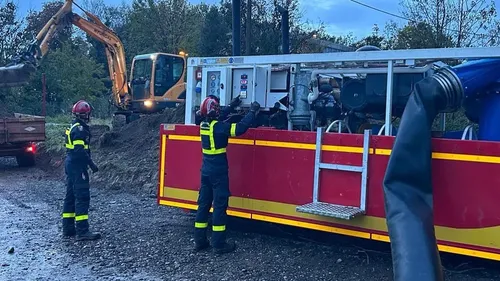 Inondations : la sécurité civile de Nogent-le-Rotrou dans les...