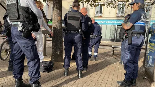 Le Mans : opération anti-stups au square Lafayette