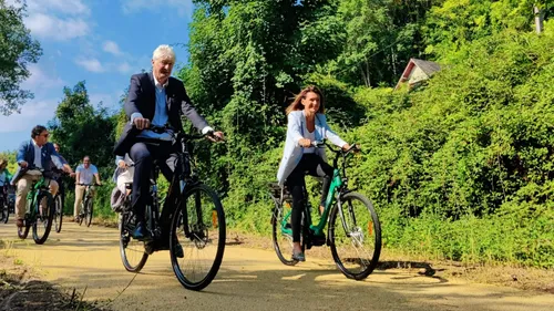 Une voie verte de 30 kilomètres inaugurée en Sarthe