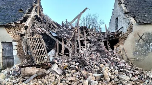 Louvigny : la longère s'écroule