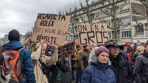 Retraites : les manifs normandes du jour en images
