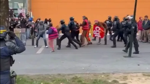 Manifs : déjà une interpellation et plusieurs blocages levés à Caen