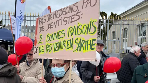 Au Mans, ils dénoncent le désert médical sarthois