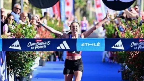 Mathilde Sénéchal championne de France de Marathon