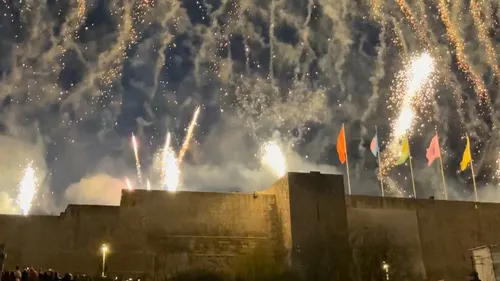 Millénaire de Caen : un final surprise devant l'hôtel de ville
