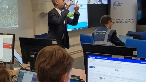 Messages et sirènes d'alerte dans l'agglomération de Rouen