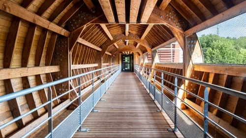 La passerelle des Tanneurs, à L'Aigle, saluée par les étudiants de...