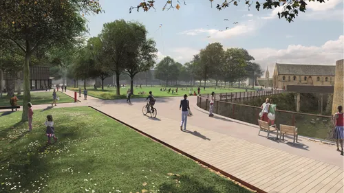 La future enceinte du château de Caen : "Un espace vivant et...