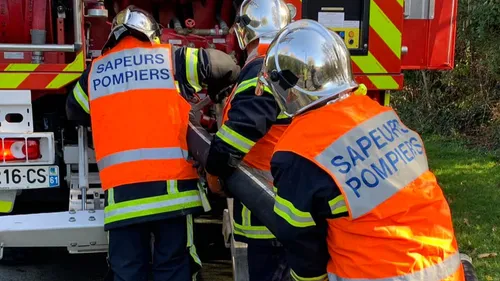 Incendie d'une maison abandonnée dans l'Orne