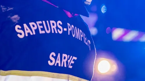 Une maison en proie aux flammes dans le nord Sarthe