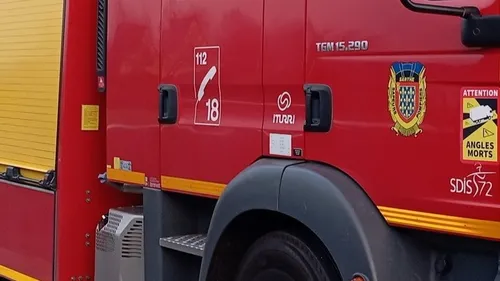 Collision à Brette-les-Pins : un blessé grave, évacué à Angers