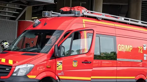 Au Mans, les pompiers sauvent des chatons sur le toit du stade...