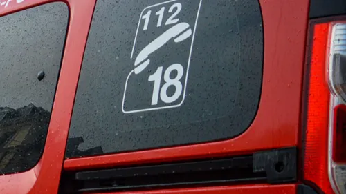 Près de Rouen, un véhicule sur le toit sur l'A150