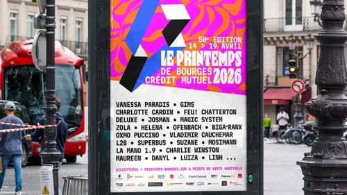 Vanessa Paradis, Gims, Feu! Chatterton : le Printemps de Bourges...