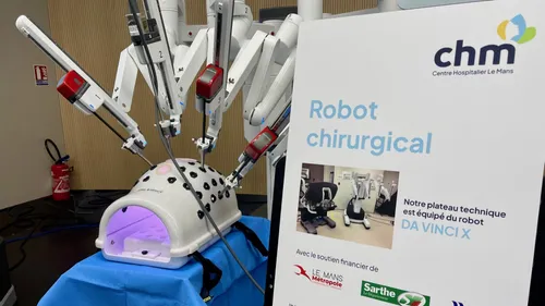 Le Mans : un nouveau robot pour l’hôpital