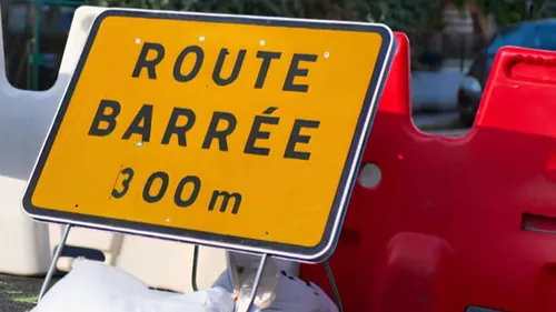 Eure : la D675 fermée à cause d'une marnière