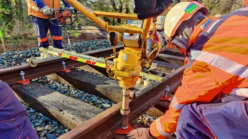 Entre Sarthe et Mayenne, une ligne de fret totalement rénovée