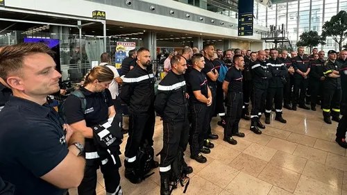 Nogent-le-Rotrou : la sécurité civile s'envole pour le Québec