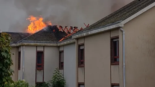 Neung-sur-Beuvron : un incendie ravage l’ancien Ehpad