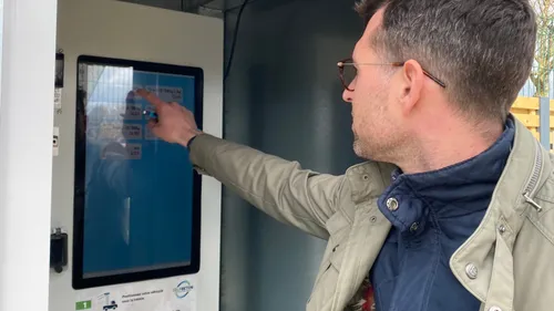 Le premier distributeur à béton de l’Eure