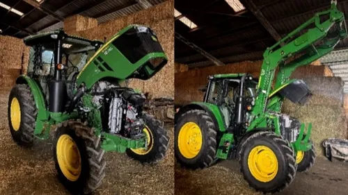 Volés en Dordogne, deux tracteurs retrouvés en Mayenne