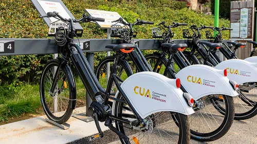Alençon tente les vélos en libre-service