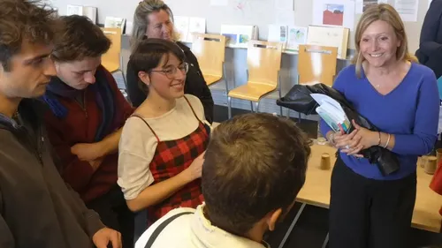 La présidente de l'Assemblée nationale dans le Loiret