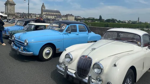 Les voitures de collection à l'honneur lors du "Bouchon de Blois"