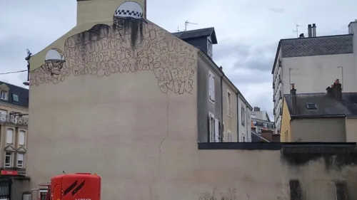 Le Mans : une nouvelle fresque en cours de réalisation