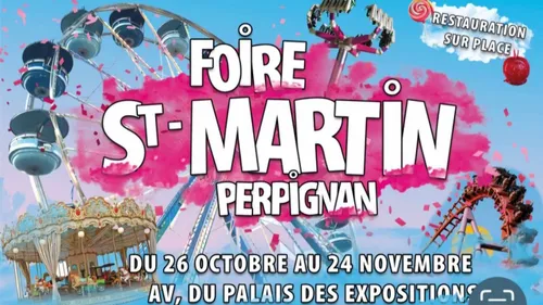 Foire Saint Martin 2024 : C'est Parti pour 1 mois de sensations...