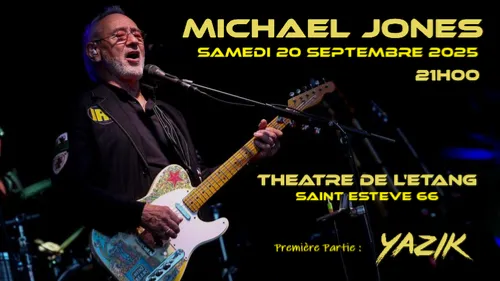 Michael Jones en concert à Saint-Estève pour la bonne cause